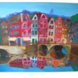 The blue house ! ( 120 x 150cm ) € 2.000,- SOLD