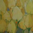 Golden tulips (60x80cm op bord) € 450,-